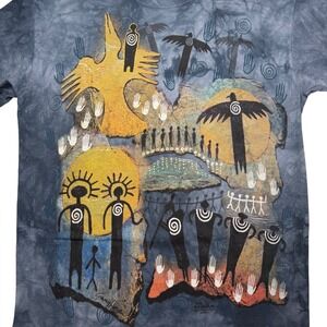 The Mountain southwestern Native American tie dye shirt